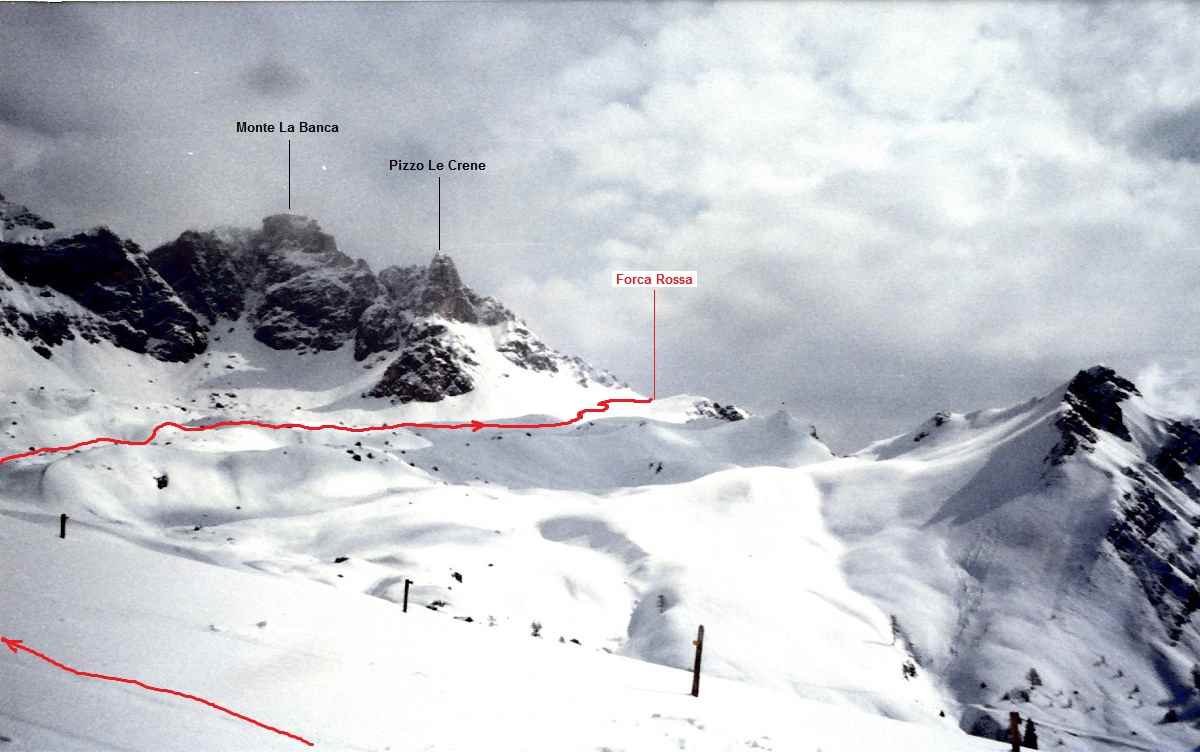 Marmolada - Forca Rossa Marmolada - Forca Rossa